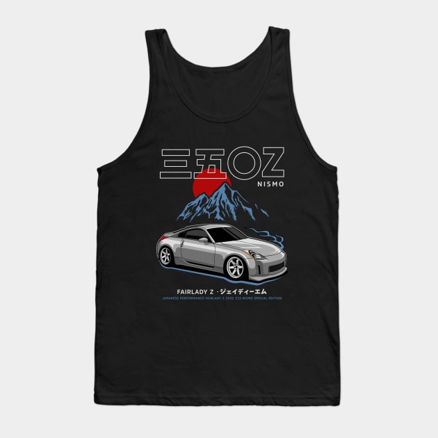 Nippon legend Fairlady 350Z Tank Top by pujartwork